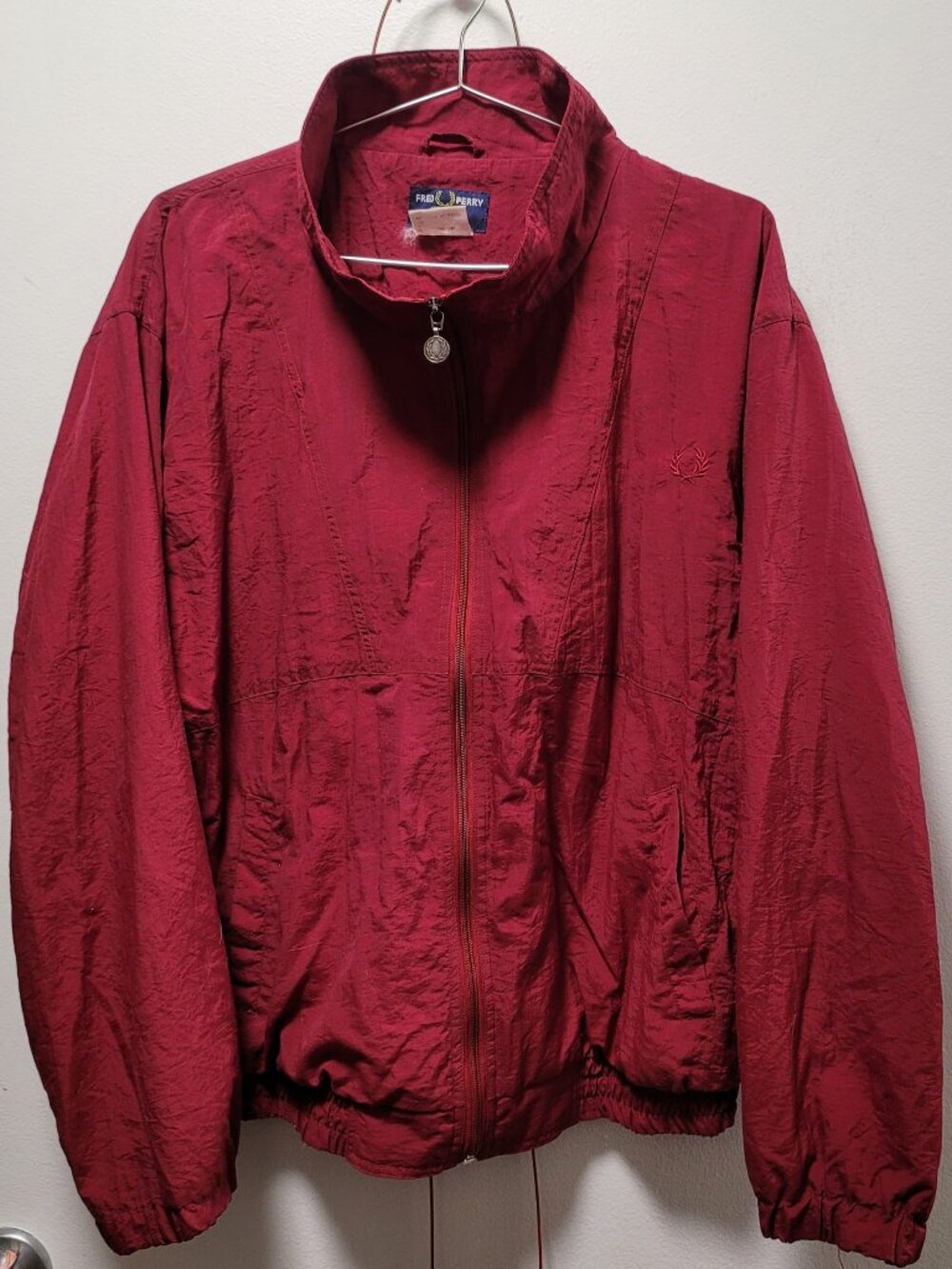 Red Fred Perry Jacket size M